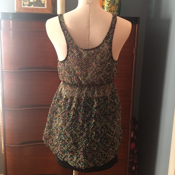 Retro pattern tank top - Picture 2 of 4