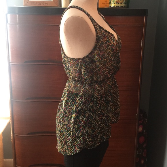 Retro pattern tank top - Picture 3 of 4