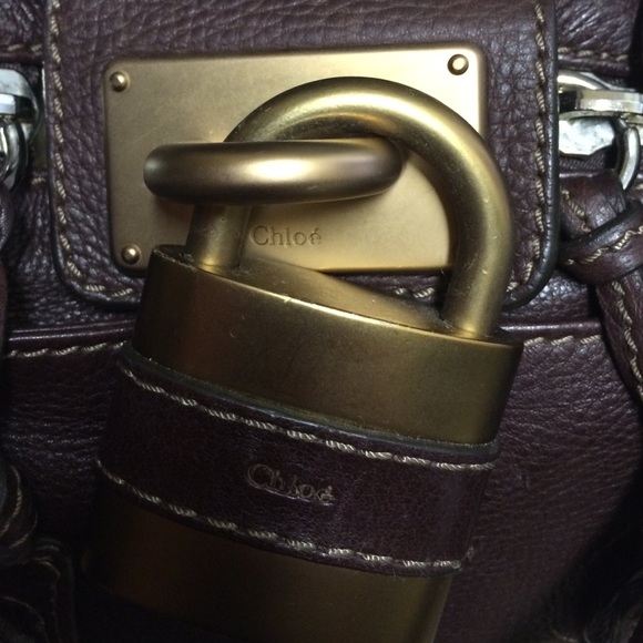 Authentic Chloe brown paddington shoulder purse - Picture 2 of 7