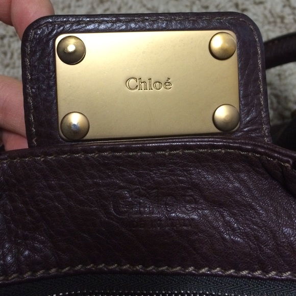 Authentic Chloe brown paddington shoulder purse - Picture 4 of 7