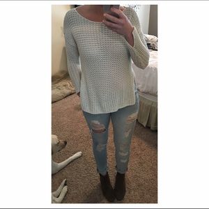 Mint/Ivory Wilfred sweater