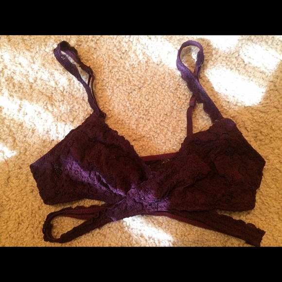 Maroon bralette from aerie. Worn once.