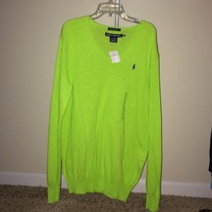 Boyfriend fit polo sweater