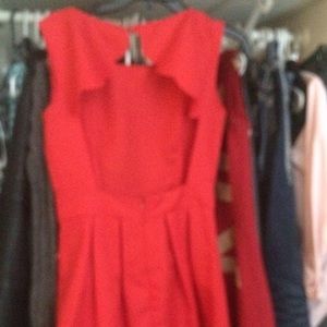 Cute red boutique dress