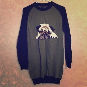 UO Oversize Pug Sweater