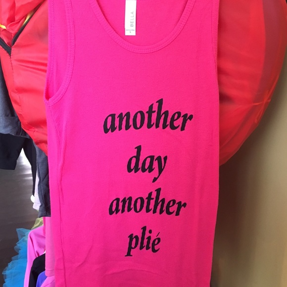 Hot pink Ballet tank