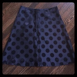 H&M Black Polka Dot Dress Skirt size 10