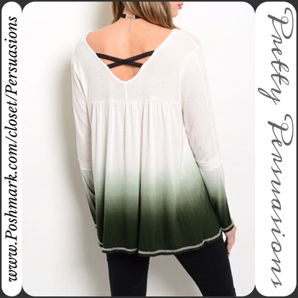 SOLD OUT  🌻Ombré Relaxed Strappy Back Top - Picture 2 of 2