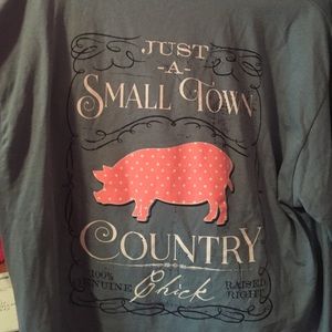 Long sleeve Country chick shirt