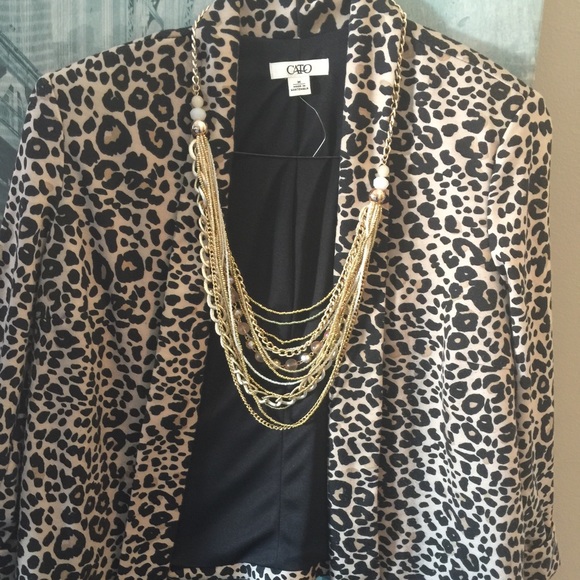 ⚡️FLASH SALE⚡️Leopard Suit Jacket
