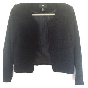 H&M black blazer