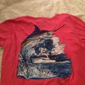 Pink Guy Harvey t shirt