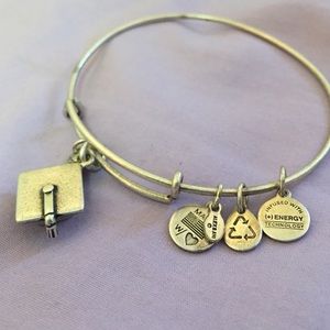 Alex & Ani graduation bracelet