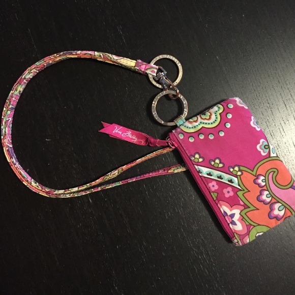 Gently used Vera wallet/lanyard