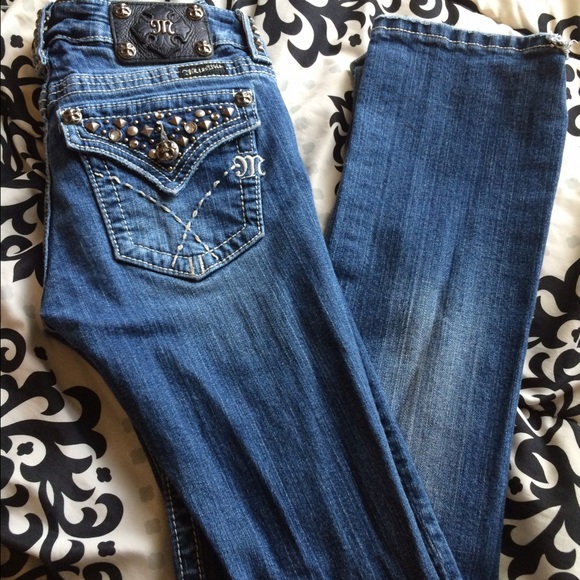 Miss me boot cut jeans size 27