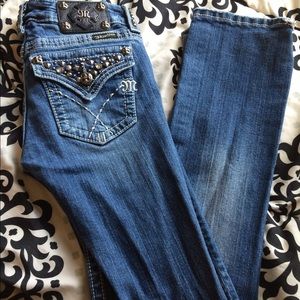 Miss me boot cut jeans size 27