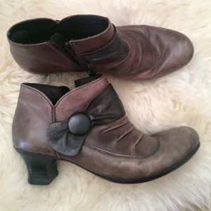 Rieker European womens booties