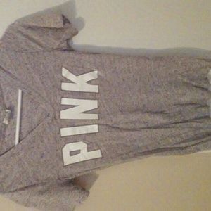 Victoria's secret gray tshirt