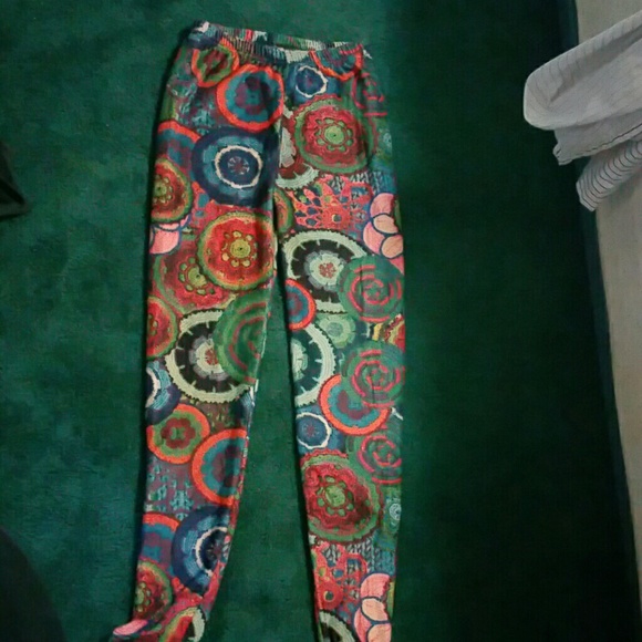 Warm thick leggings