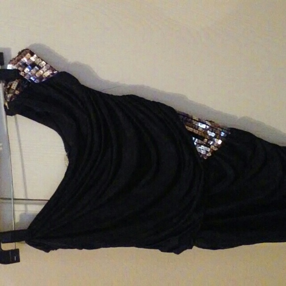 One sleeved dress