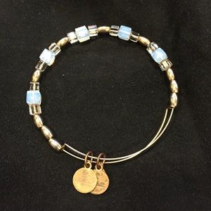 Alex & Ani Swarovski crystal beaded bracelet