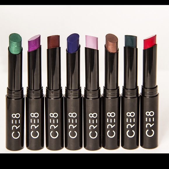 3 CUSTOMIZED MATTE LIPSTICKS BY CRE8