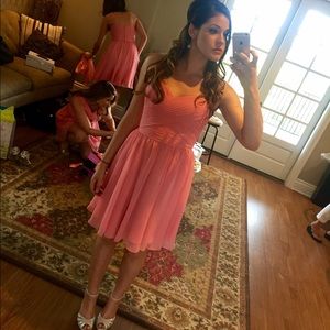 Mori Lee Chiffon Dress, Size 8