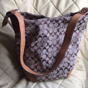 Coach bucket purse