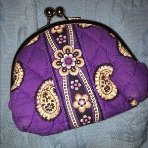 Vera Bradley coin purse