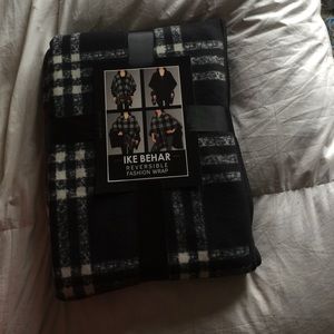 Ike behar reversible fashion wrap.