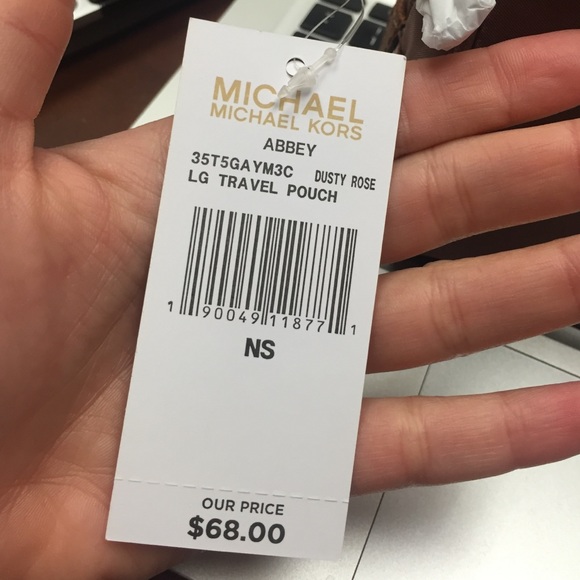 Michael Kors travel/make up pouch - Picture 3 of 4