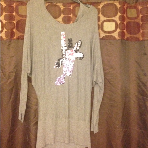 Makeup Addict Sweater Tunic - Picture 2 of 2