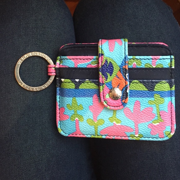Vera Bradley keychain ID holder/wallet🌸