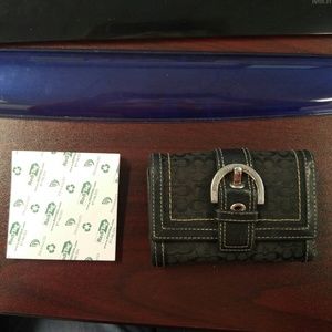 Authentic mini Coach wallet