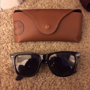 Ray-ban cat eye black sunglasses