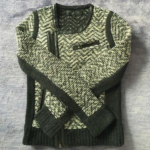 Rah & Bone zipper sweater XS