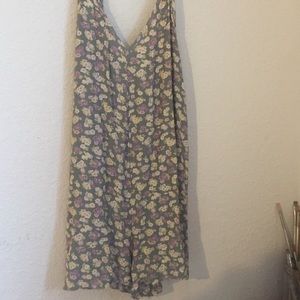 Blu Moon Floral Romper