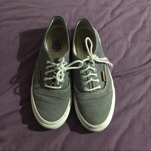 Grey vans