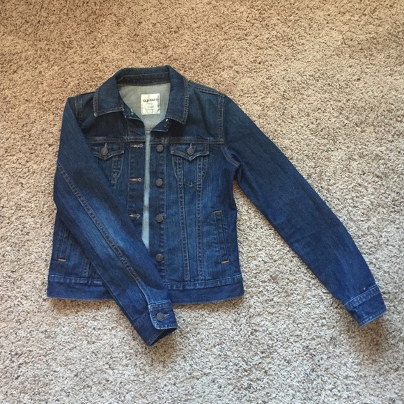 Dark wash jean jacket