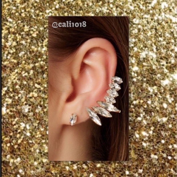 T&J Designs Jewelry - ⚡️FLASH SALE New Crystal Wing Cuff & Crystal Stud