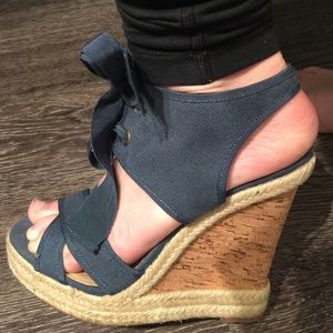 Lace-up Wedges