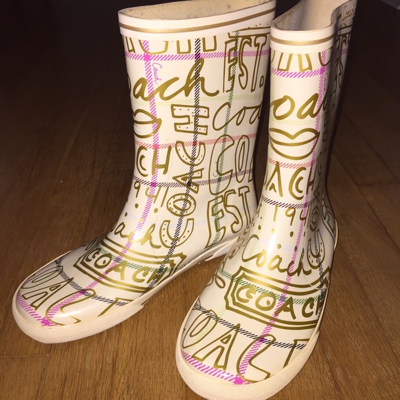 Coach Rain Boots