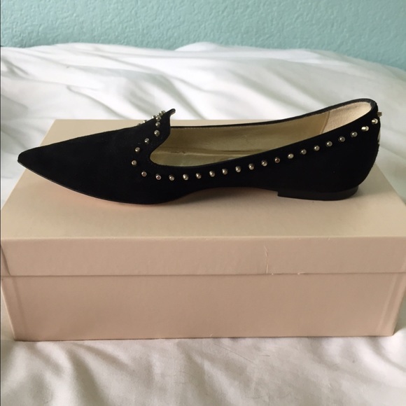 Jimmy Choo studded loafers size 38.5. Worn once!