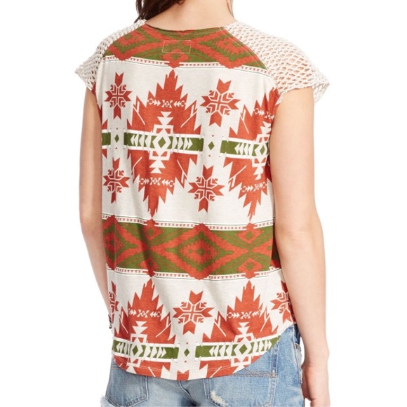 Ralph Lauren Denim & Supply fringe tee - Picture 4 of 4