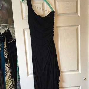 Long black dress