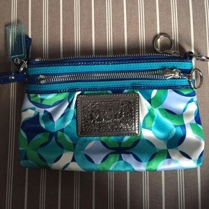 Coach Poppy Large Wristlet