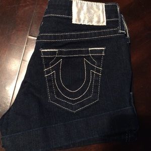 True Religion Jess Pave denim shorts