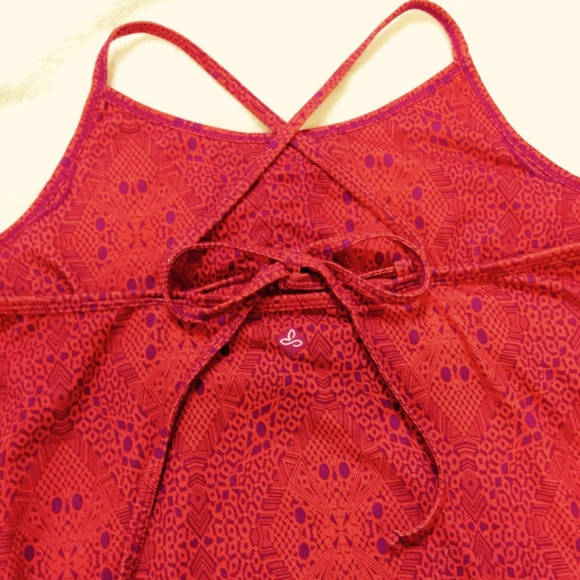 prAna Aztec Cross Back Yoga Tank Top - Picture 2 of 3