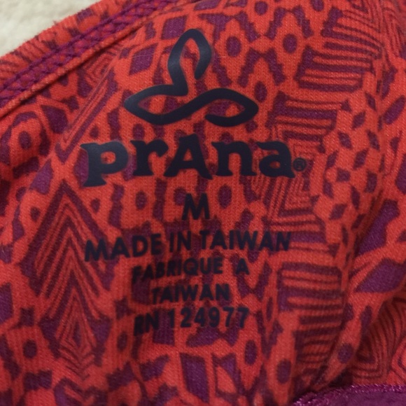 prAna Aztec Cross Back Yoga Tank Top - Picture 3 of 3