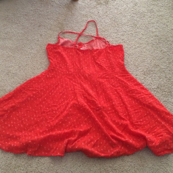 Cross Back Skater Dress - Picture 2 of 4